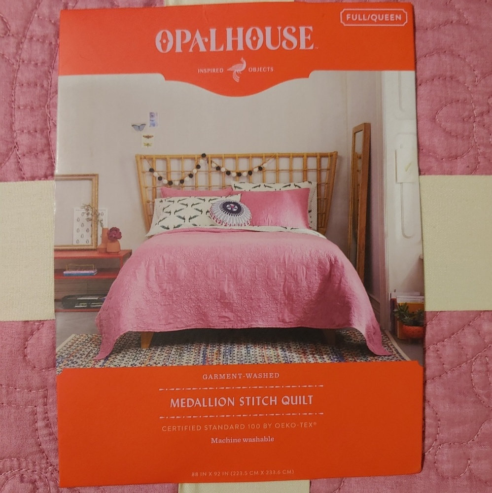 OPALHOUSE MEDALLION STITCH QUILT